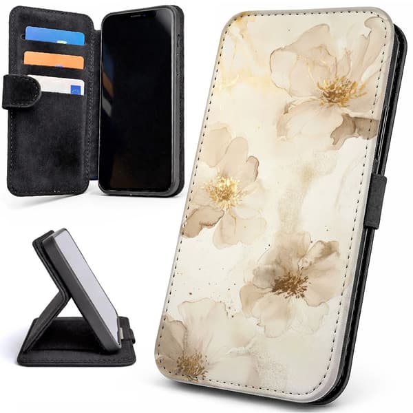 Plånboksfodral / Mobilfodral till iPhone 7 / 8 / SE - Flowers