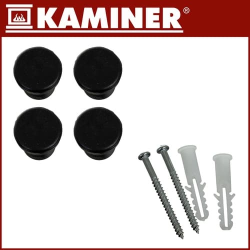 Fläktkonvektor / Vägghängt Element - 2000W - Black