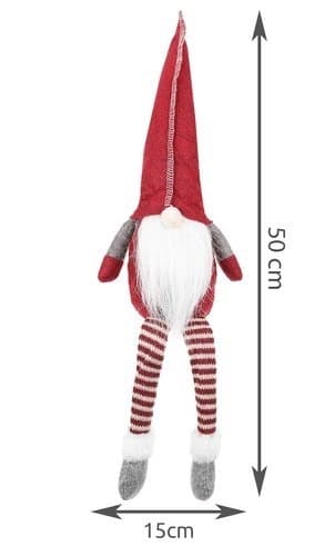 Julfigur Sittande Tomte - Jul