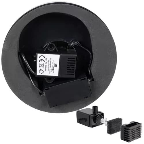 Fontene med LED - Solcellefontene / Vannfontene – Solcelle