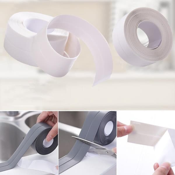 Tätningstejp för Kök & Badrum / Tejp (22mm x 3.2m) - Grå