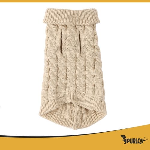 Hundetrøje - Trøje til hund - S (Beige)