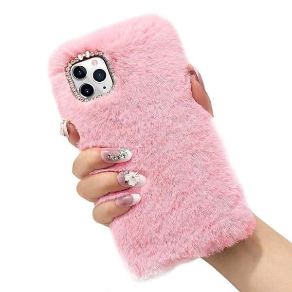 iPhone 12 Pro Max - Cover/Mobilcover - Fluffy Pels
