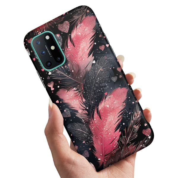 Deksel / Mobildeksel til OnePlus 8T - Feathers