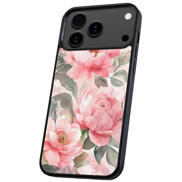 iPhone 17 Pro / 18 Pro - Deksel/Mobildeksel Flowers