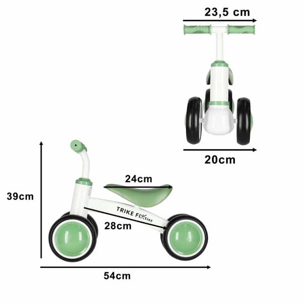 Gåsykkel for barn - 4 hjul
