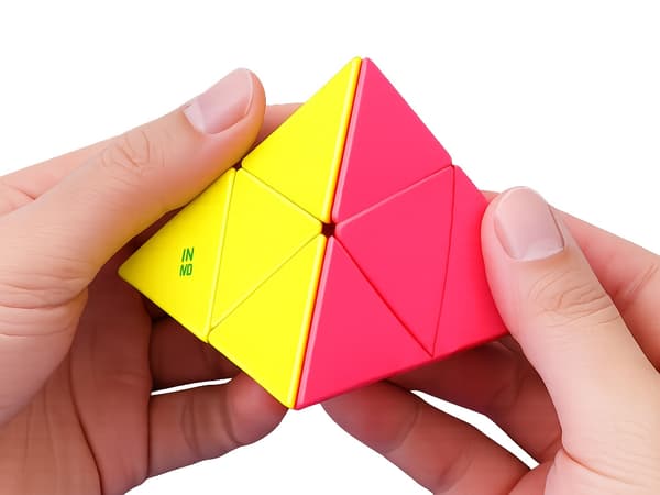 Pyramid speedcube