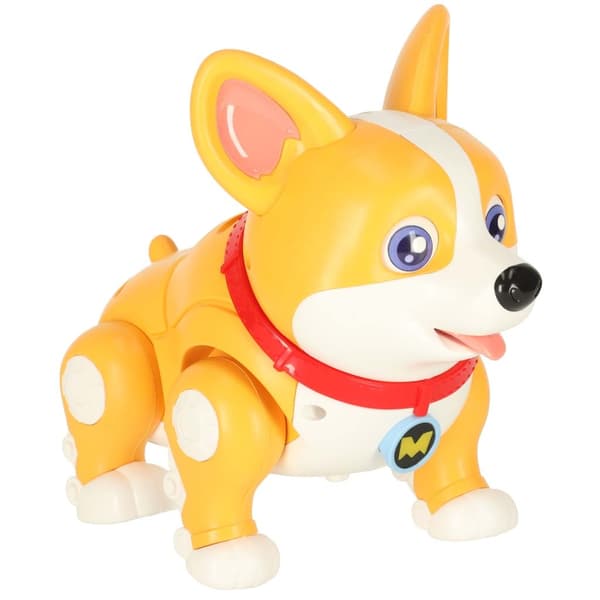 Interaktiv Corgi med lysende ører