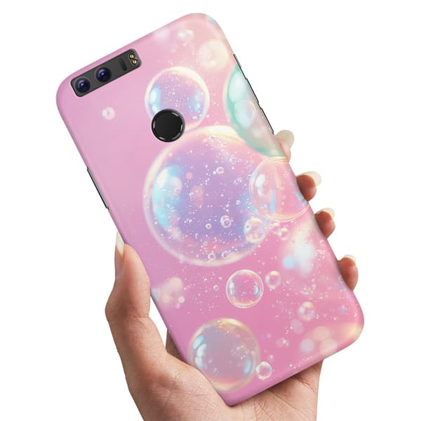 Deksel / Mobildeksel til Huawei Honor 8 - Bubbles