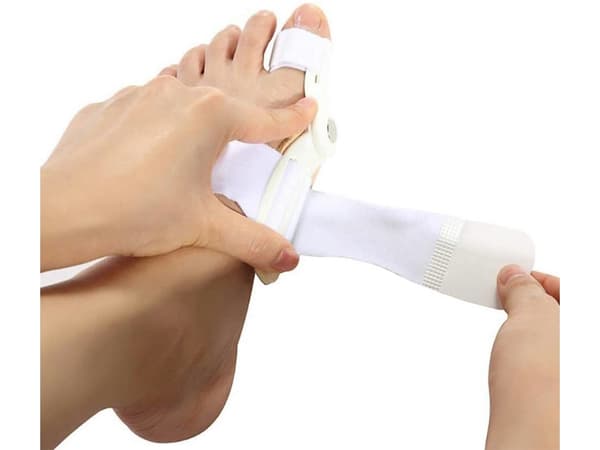 Tåstöd Hallux Valgus - 2-pack ortos med expander