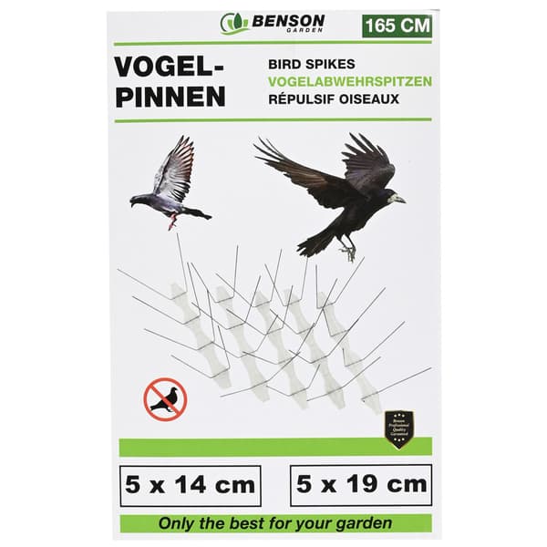 Fugleafvisende pigge 10 stk
