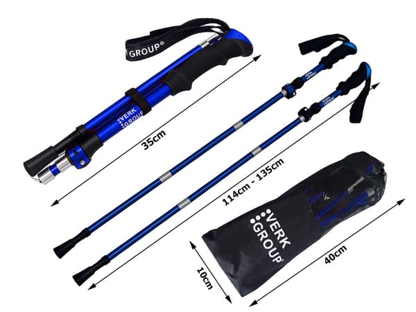 Gåstave nordic walking sæt
