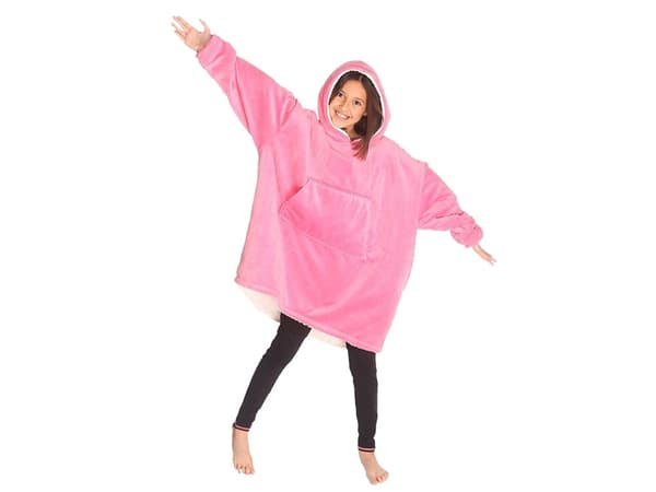 Oversized-Huppari Hupulla – Peitto - Pink