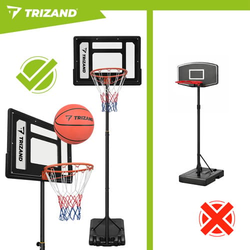 Basketkorg med ställning - 259 cm