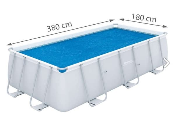 Solafskærmning til Pool / Pooldække - 380x180cm
