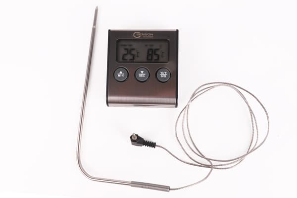 Digitalt køkkentermometer med timer