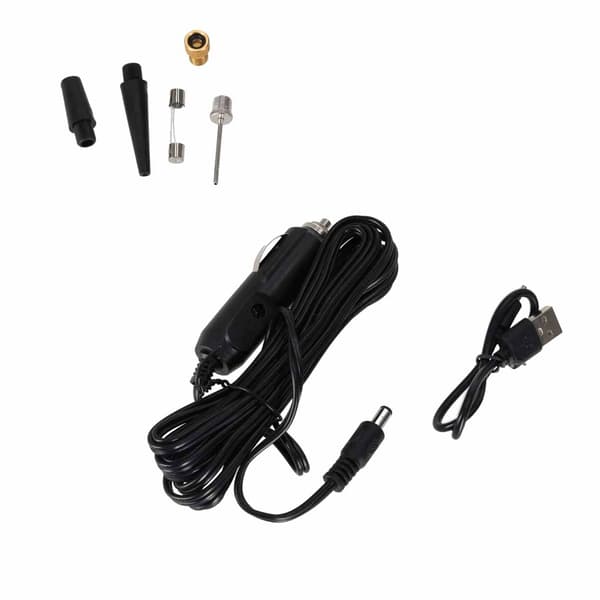Elektrisk cykelpump bil powerbank USB