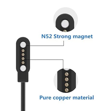 Magnetisk ladekabel kompatibel med Swetrack og MaxiTracker