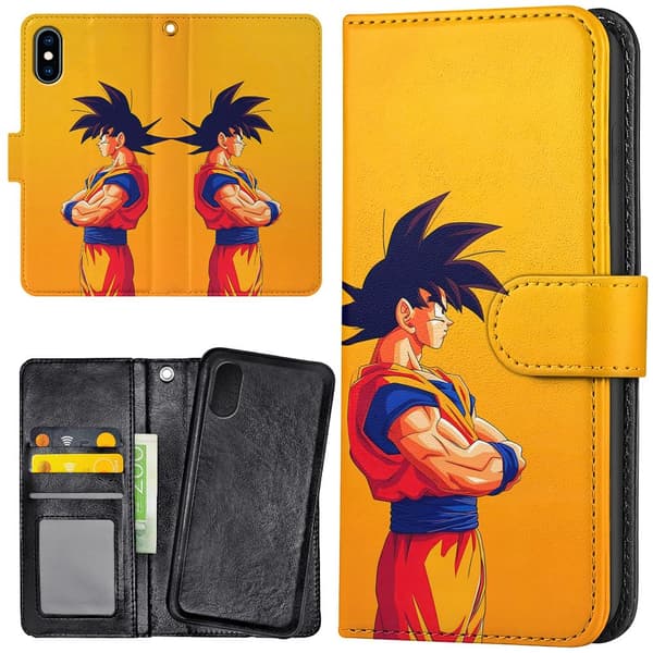iPhone XR - Lommebok Deksel Goku