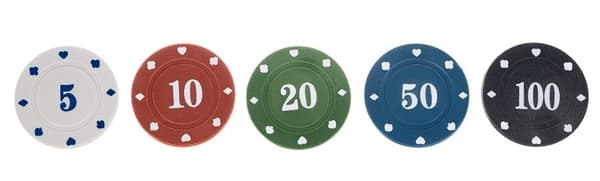 Pokersett / Texas Poker Sett - 200 Chips