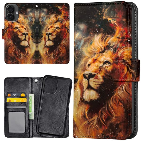 iPhone 16 Plus - Lommebok Deksel Lion