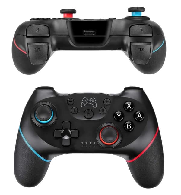 Trådlös Handkontroll Kompatibel med Nintendo Switch Pro - Bluetooth