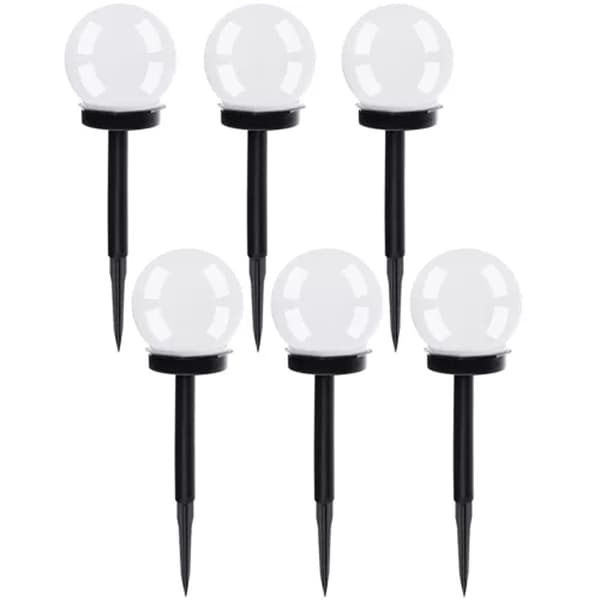 LED-puutarhavalot aurinkokennolla – 6-Kpl