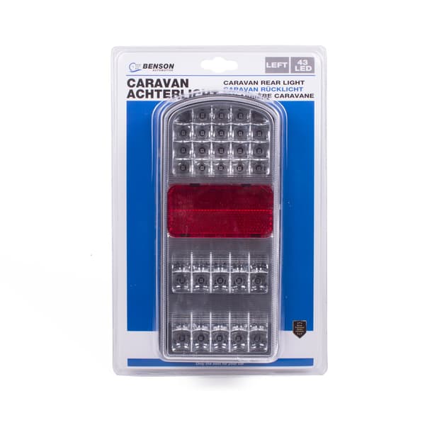 Baklykt campingvogn 43 LED venstre E4