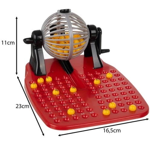 Bingo Sæt med Bingohjul til Selskabsspil