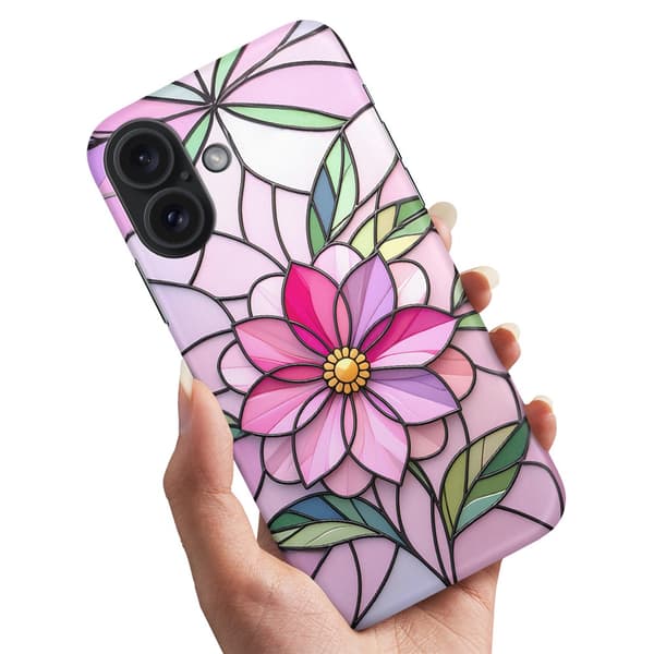 Deksel / Mobildeksel til iPhone 17 - Glass Flower
