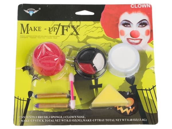 Makeup kit klovn næse til halloween makeup til cosplay makeup