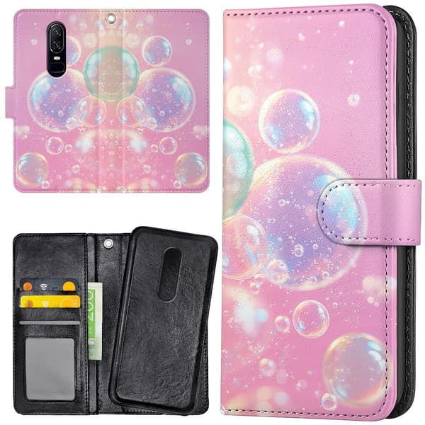 OnePlus 7 - Lommebok Deksel Bubbles