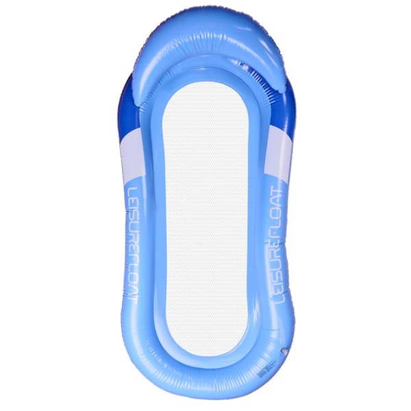 Poolmadrass med Nät - Blue
