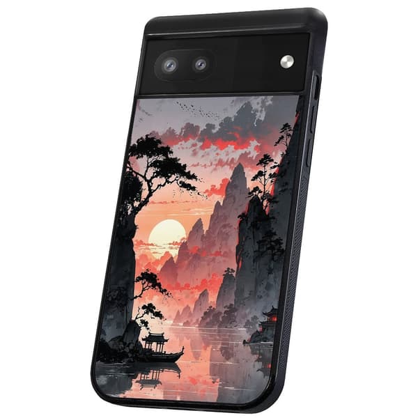Google Pixel 6A - Kuoret/Suojakuori Sunset
