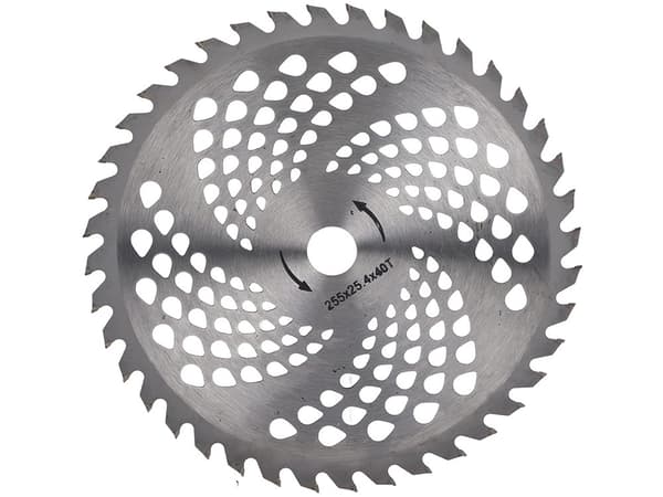 Rydderklinge 255×25.4 mm - 40-tands klinge
