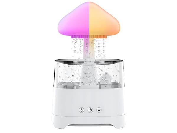 Luftfukter LED - Aromadiffuser med fjernkontroll