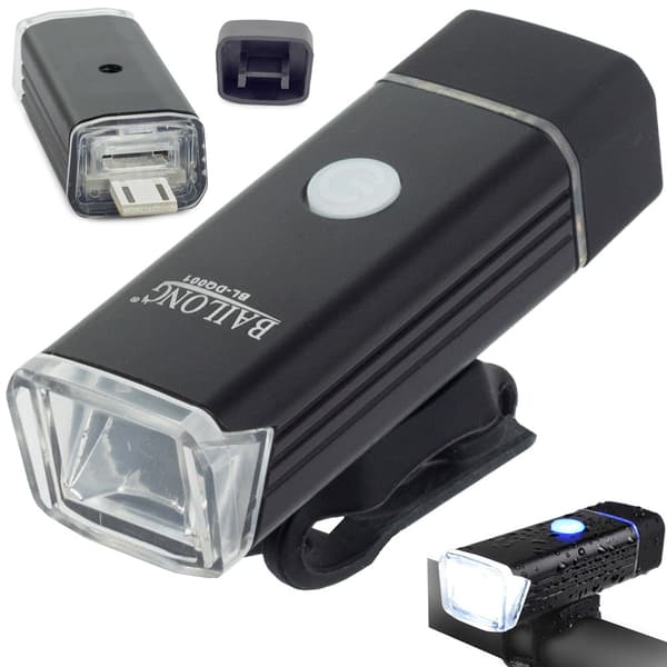Vanntett LED Frontlykt for Sykkel – Oppladbar