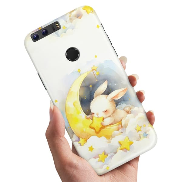 Deksel / Mobildeksel til Huawei Honor 8 - Bunny