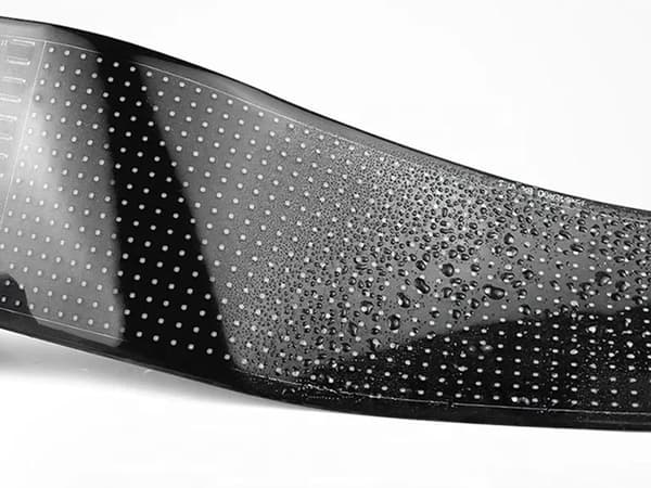 Fleksibelt LED-panel gestussignal lastebil frontrute