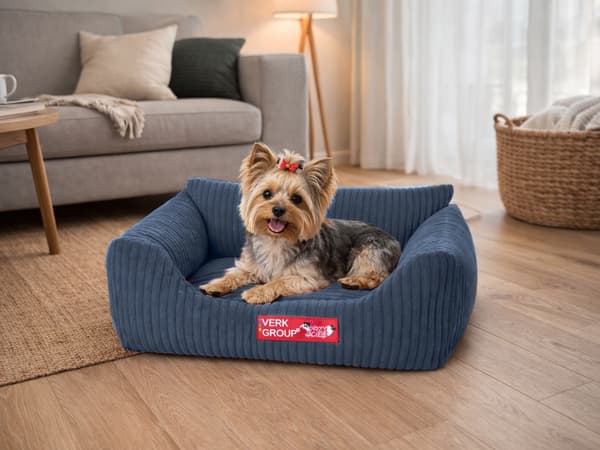 Hunde- og kattseng liten sklisikker