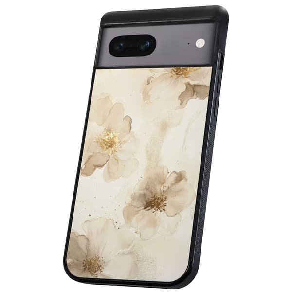 Google Pixel 7 - Deksel/Mobildeksel Flowers