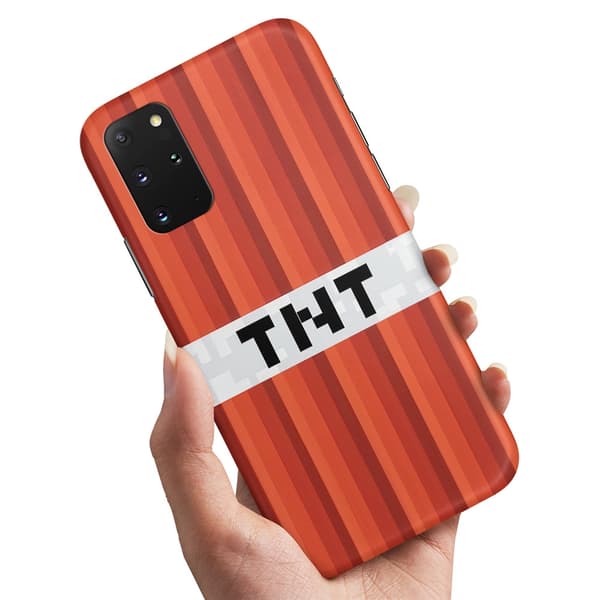 Deksel / Mobildeksel til Samsung Galaxy S20 Plus - Minecraft TNT