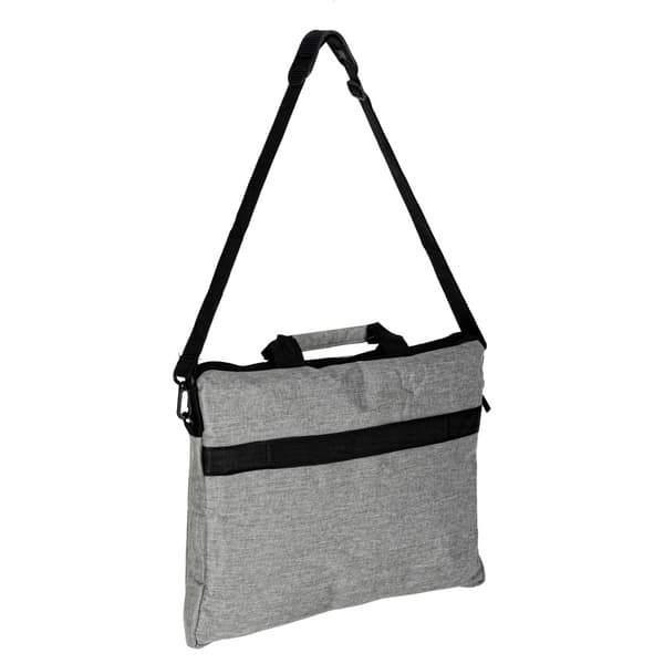 Laptopväska 15.6" axelrem grå