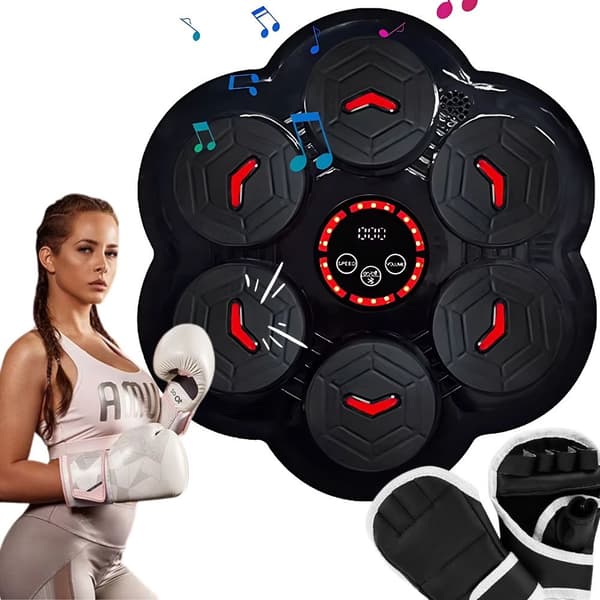Boksepute - Med musikk, Bluetooth og hansker