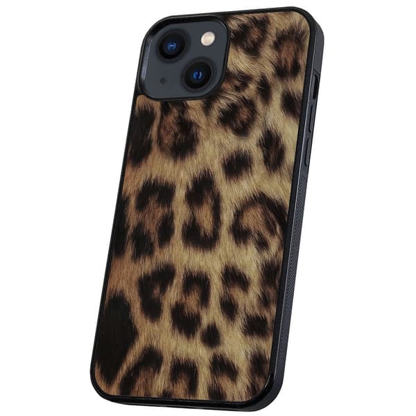 iPhone 13 Mini - Deksel/Mobildeksel Leopard