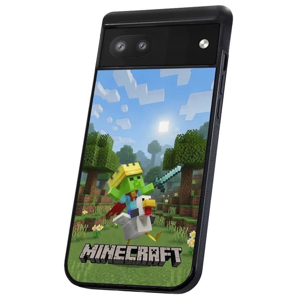 Google Pixel 6A - Cover/Mobilcover Minecraft