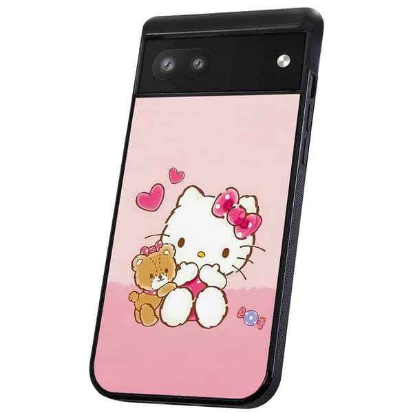 Google Pixel 6A - Cover/Mobilcover Kitty