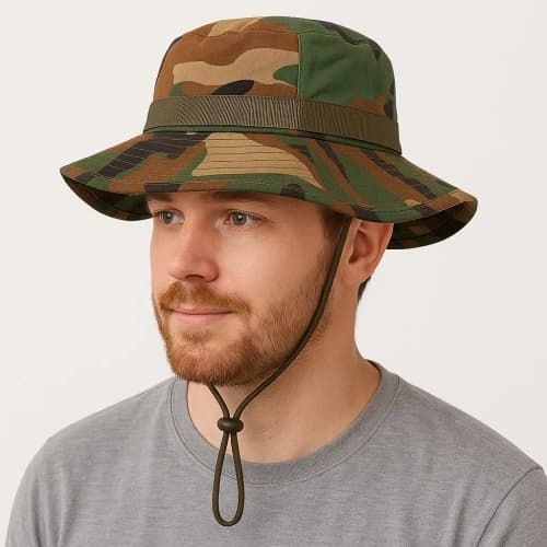 Fiskehat / Bucket Hat - Camouflage