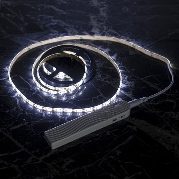 LED-strip med Bevægelsessensor - 2m - Kold Hvid