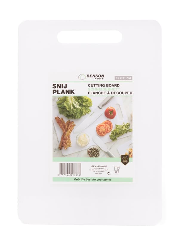 Skärbräda plast 31 x 21 cm